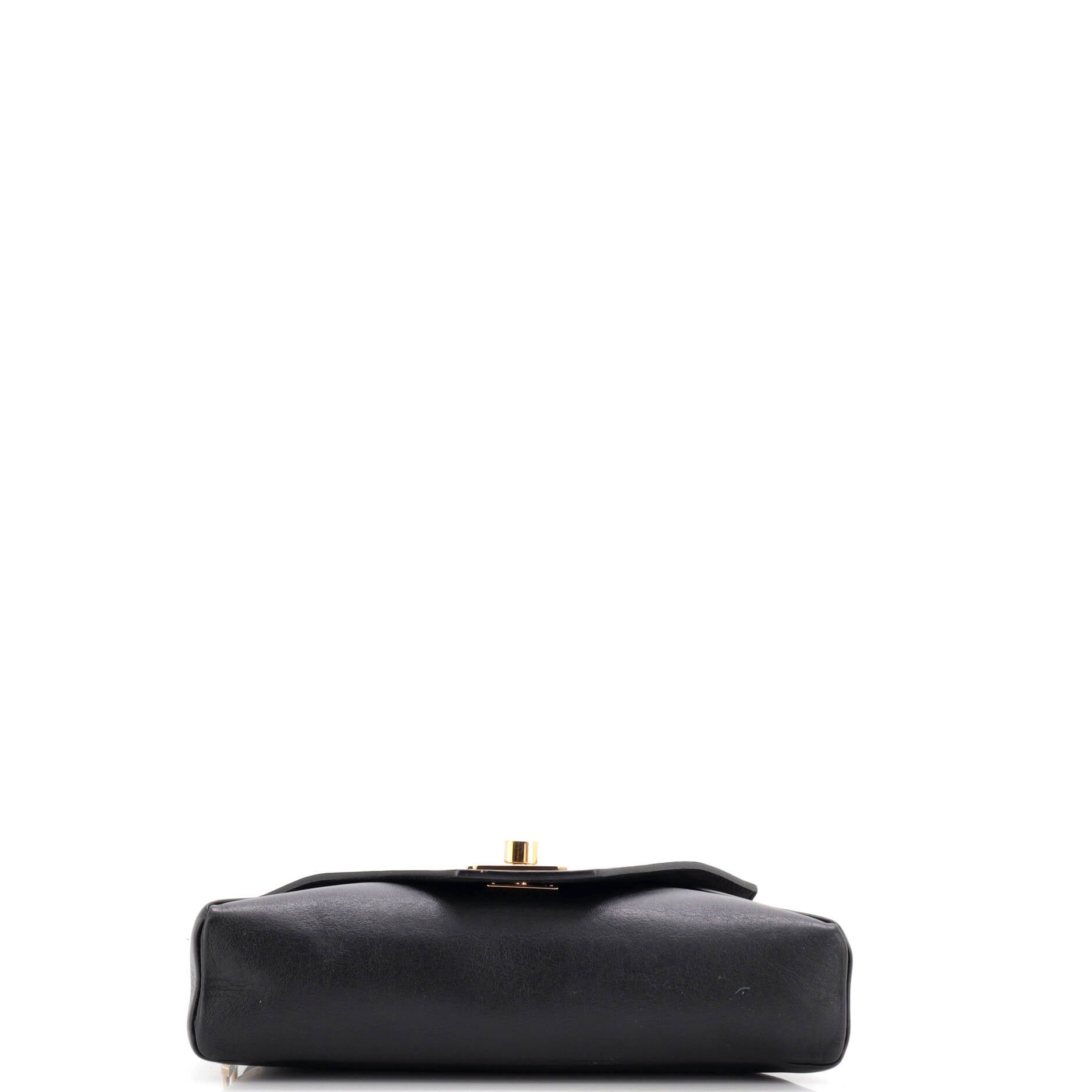 Love Note Chain Clutch Leather