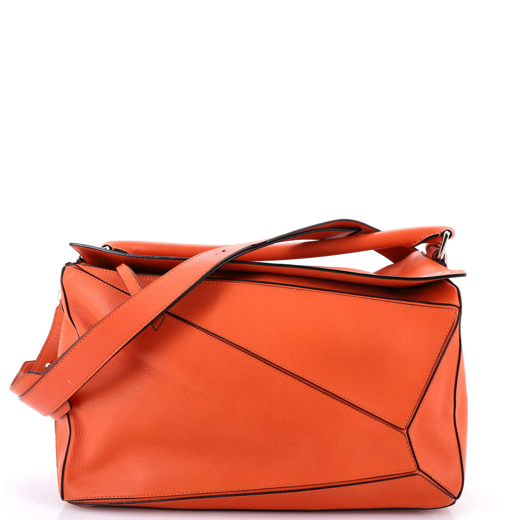 Puzzle Bag Leather Large