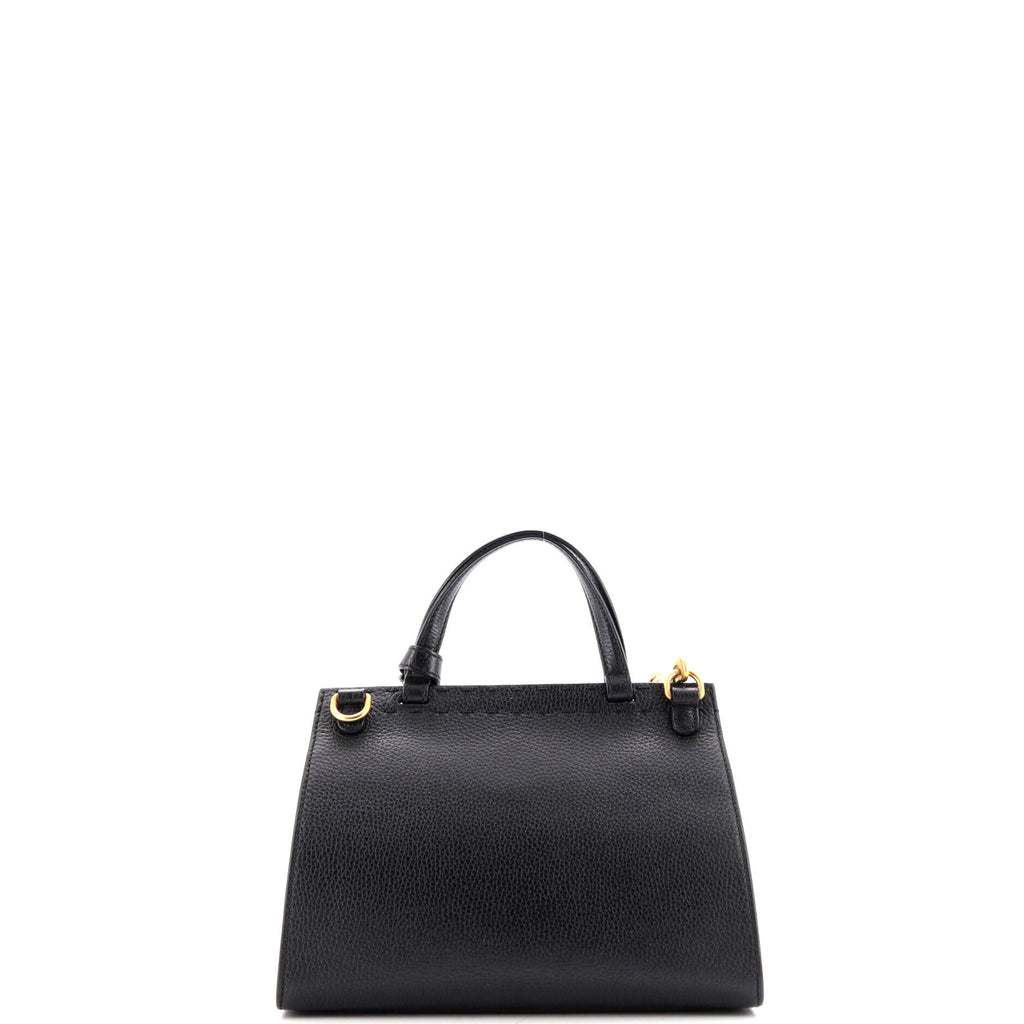 GG Marmont Top Handle Bag Leather Mini