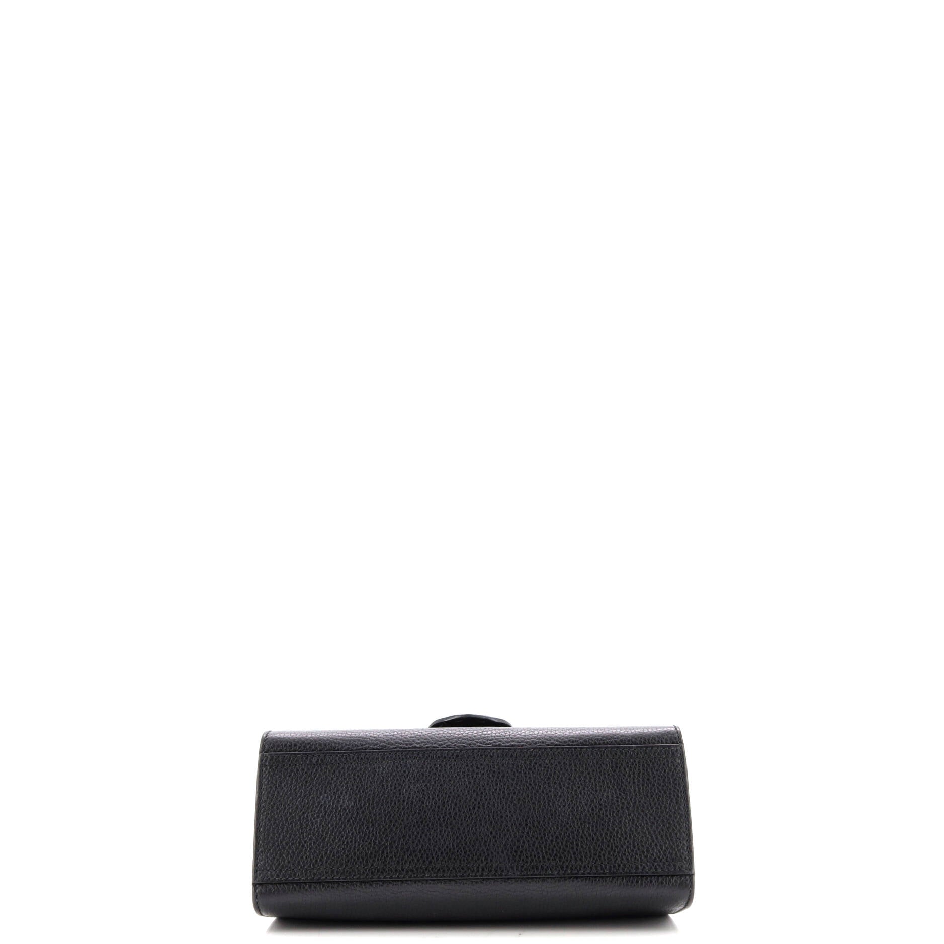 GG Marmont Top Handle Bag Leather Mini