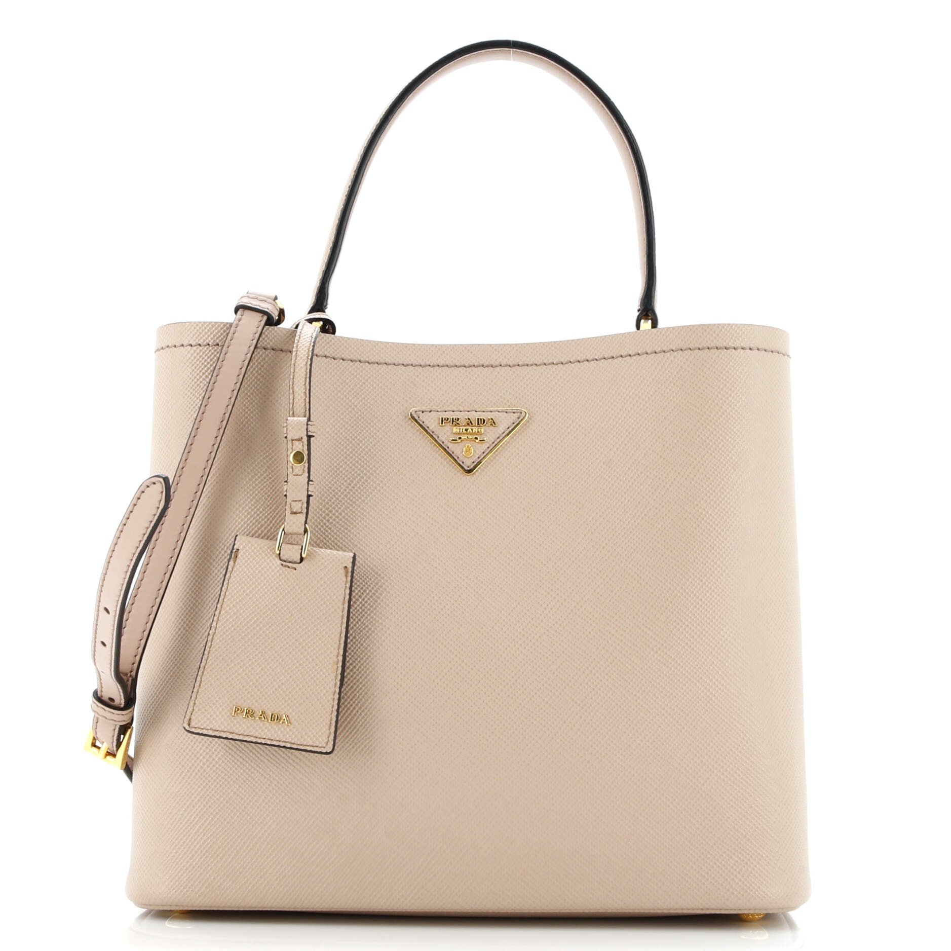 Panier Bucket Bag Saffiano Leather Large