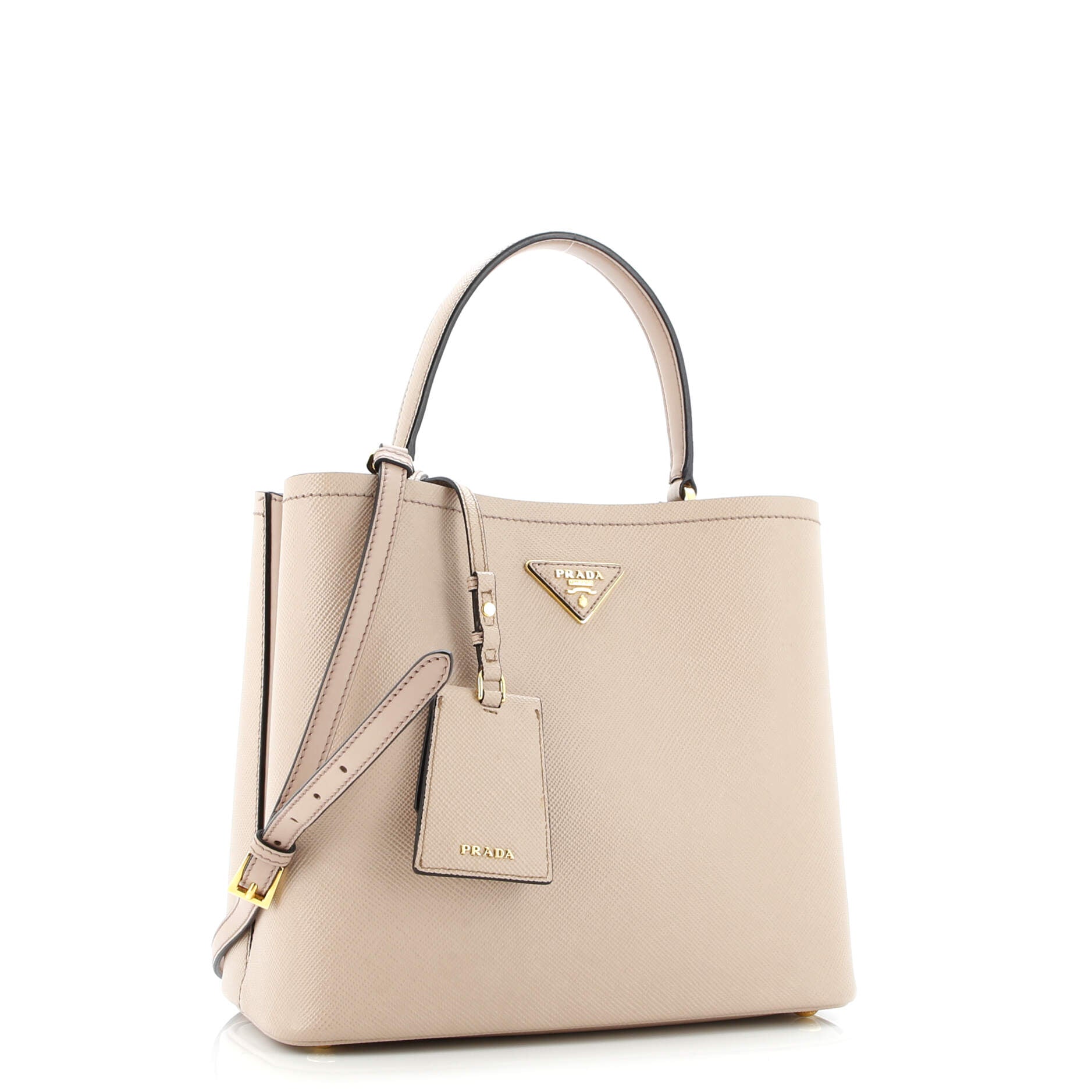 Panier Bucket Bag Saffiano Leather Large