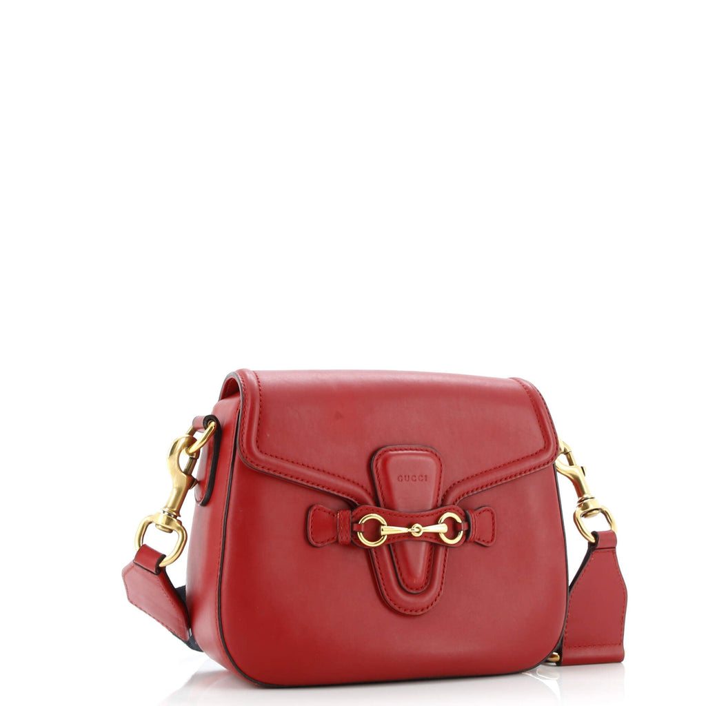 Lady Web Shoulder Bag Leather Medium