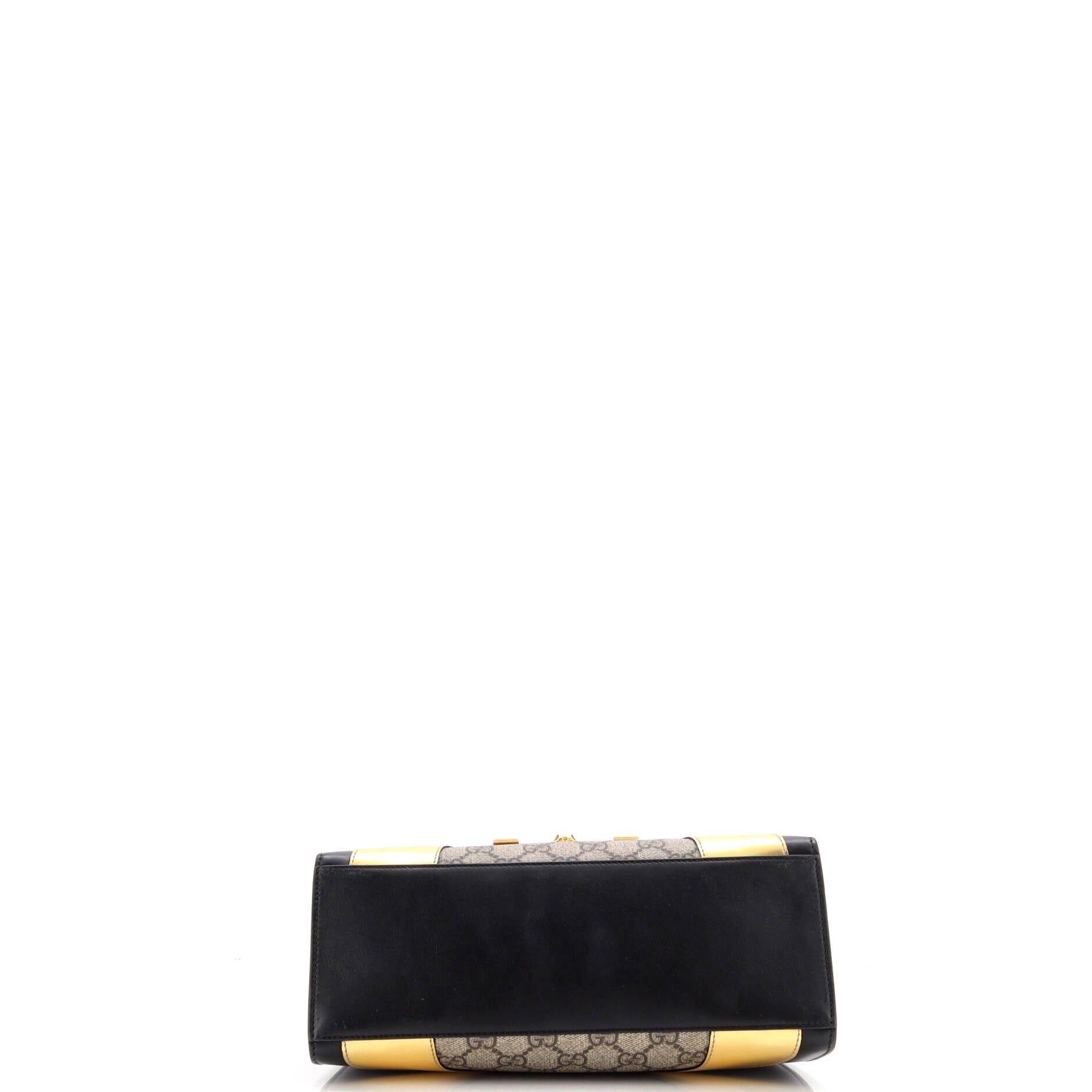 Osiride Top Handle Bag GG Coated Canvas and Leather Small