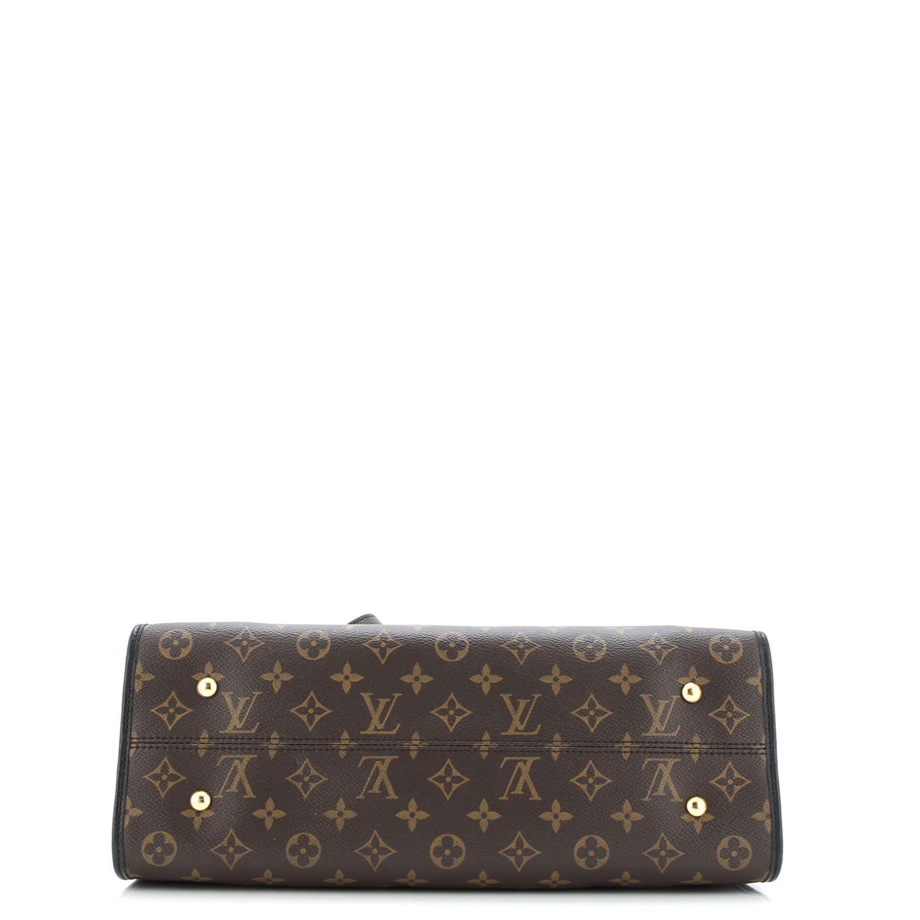 Popincourt NM Handbag Monogram Canvas with Leather MM