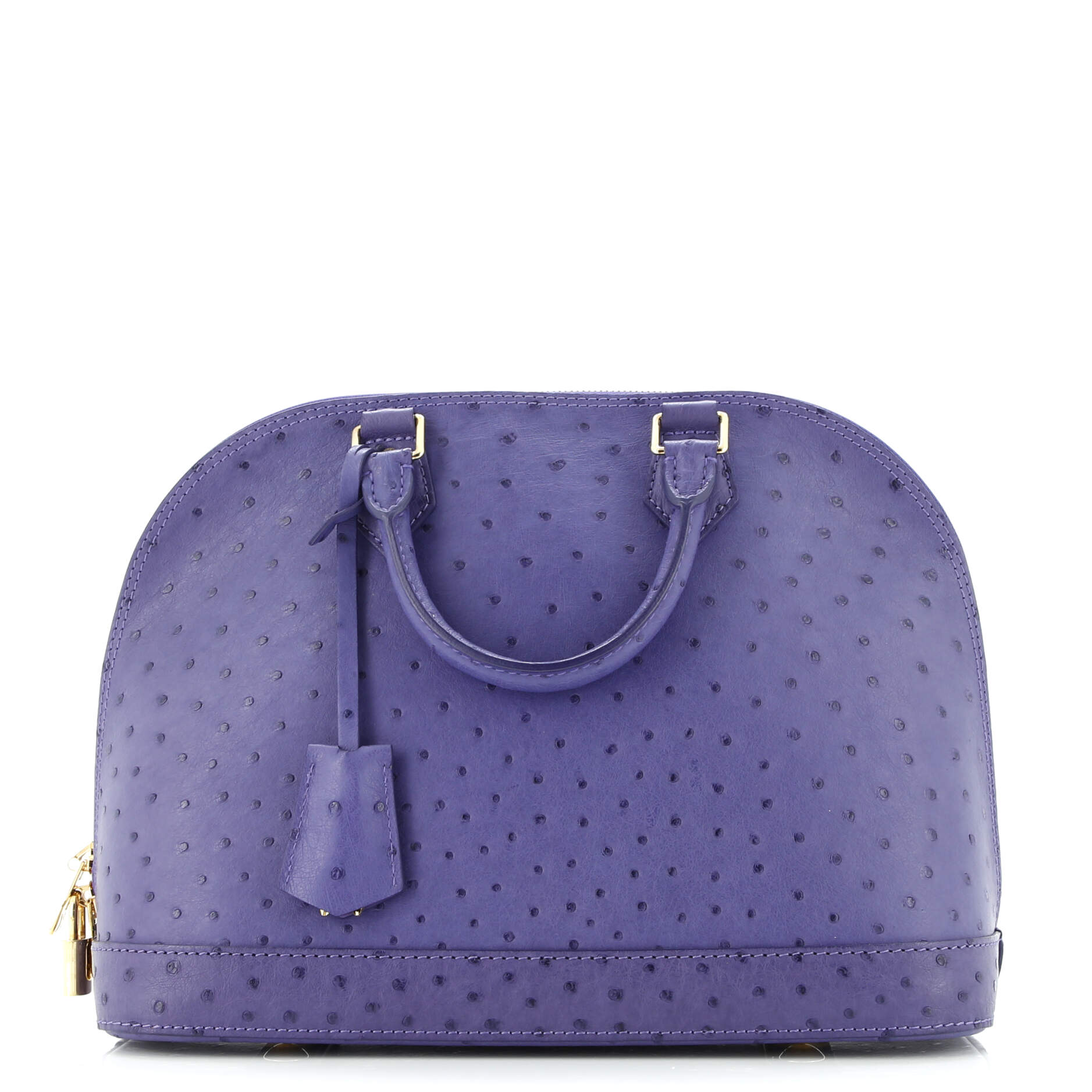 Alma Handbag Ostrich PM