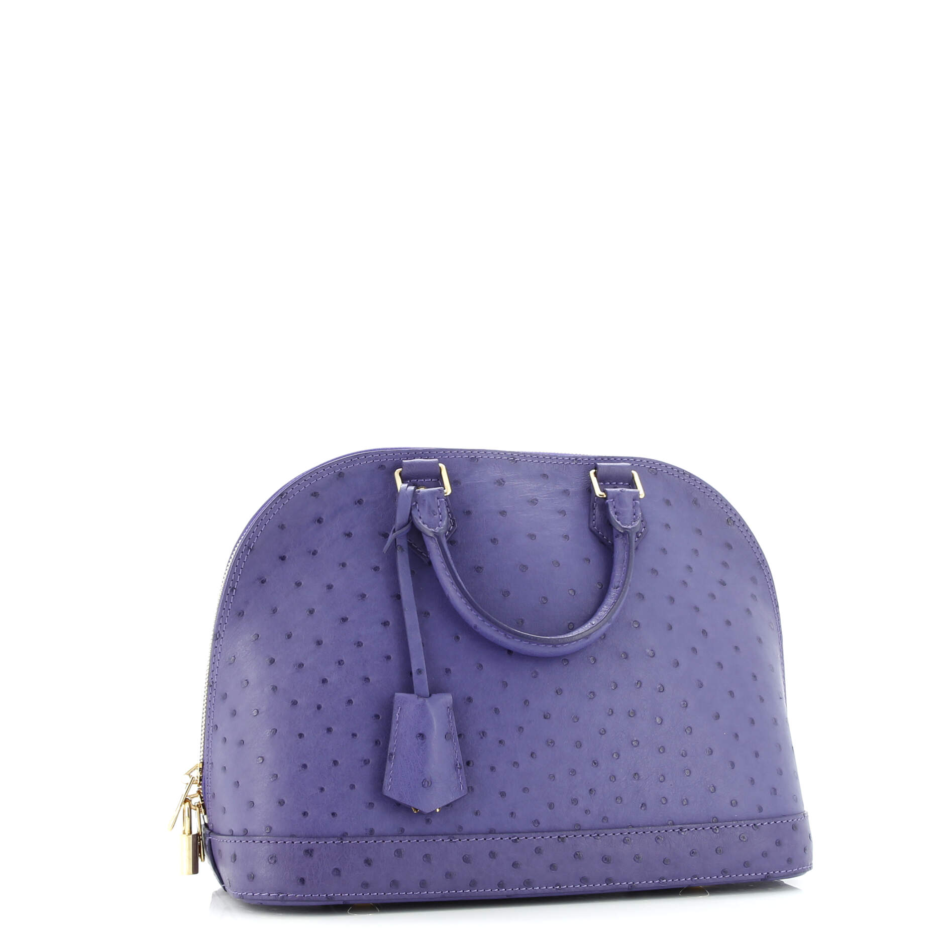 Alma Handbag Ostrich PM
