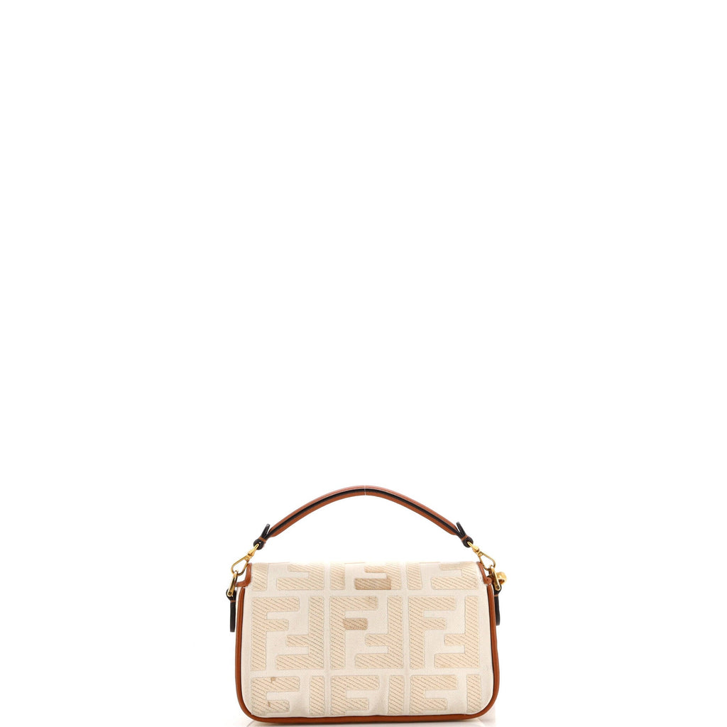 Baguette NM Bag Zucca Embroidered Canvas Mini