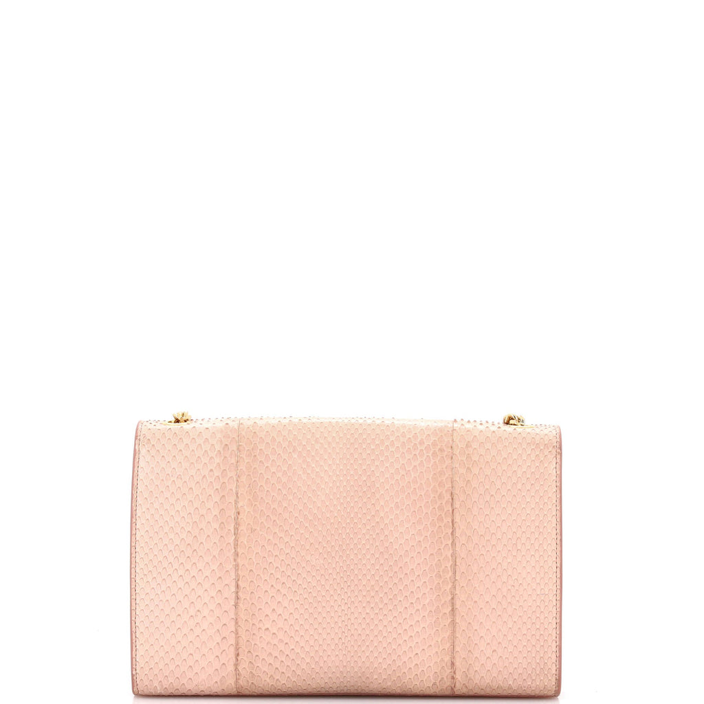 Classic Monogram Tassel Crossbody Bag Python Medium