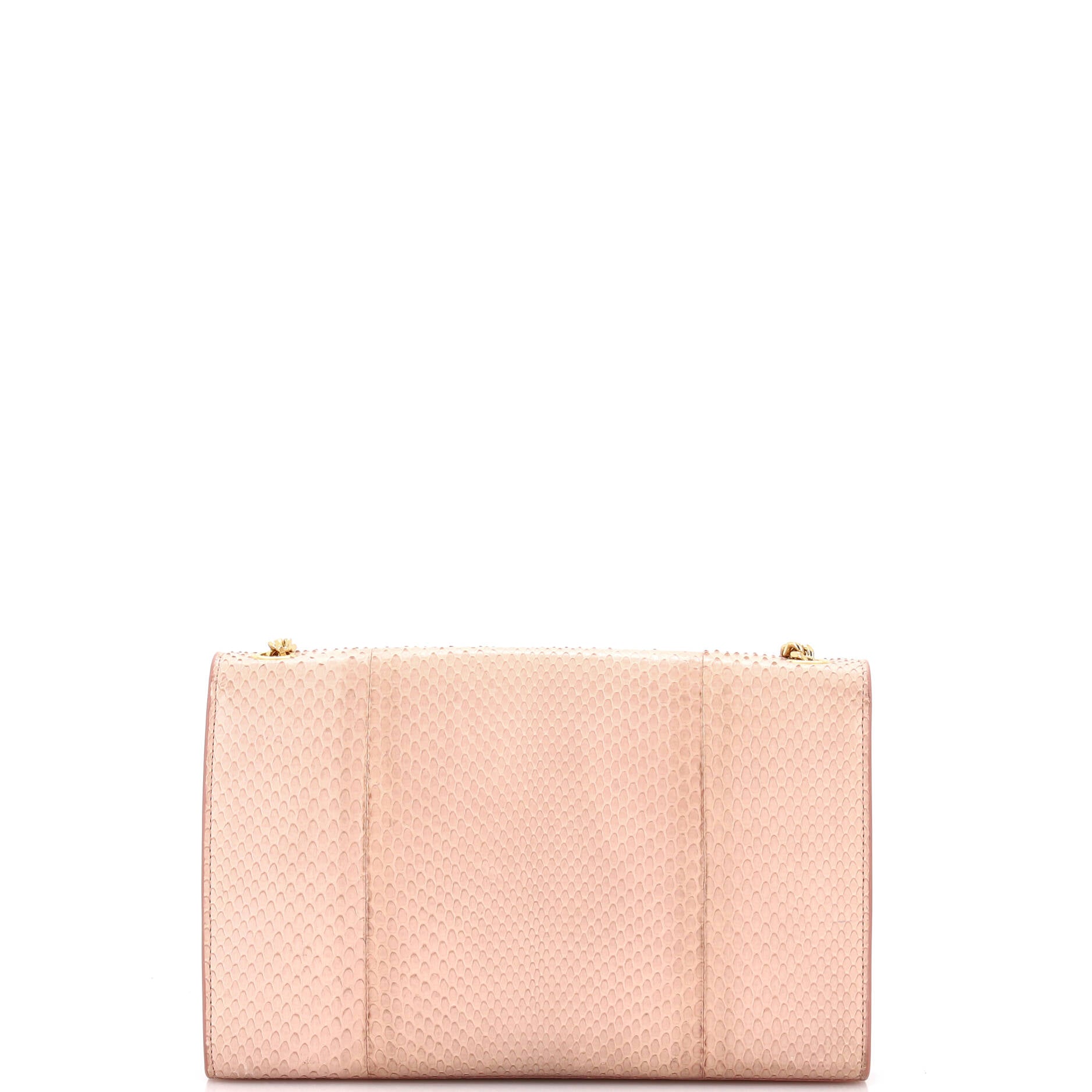 Classic Monogram Tassel Crossbody Bag Python Medium