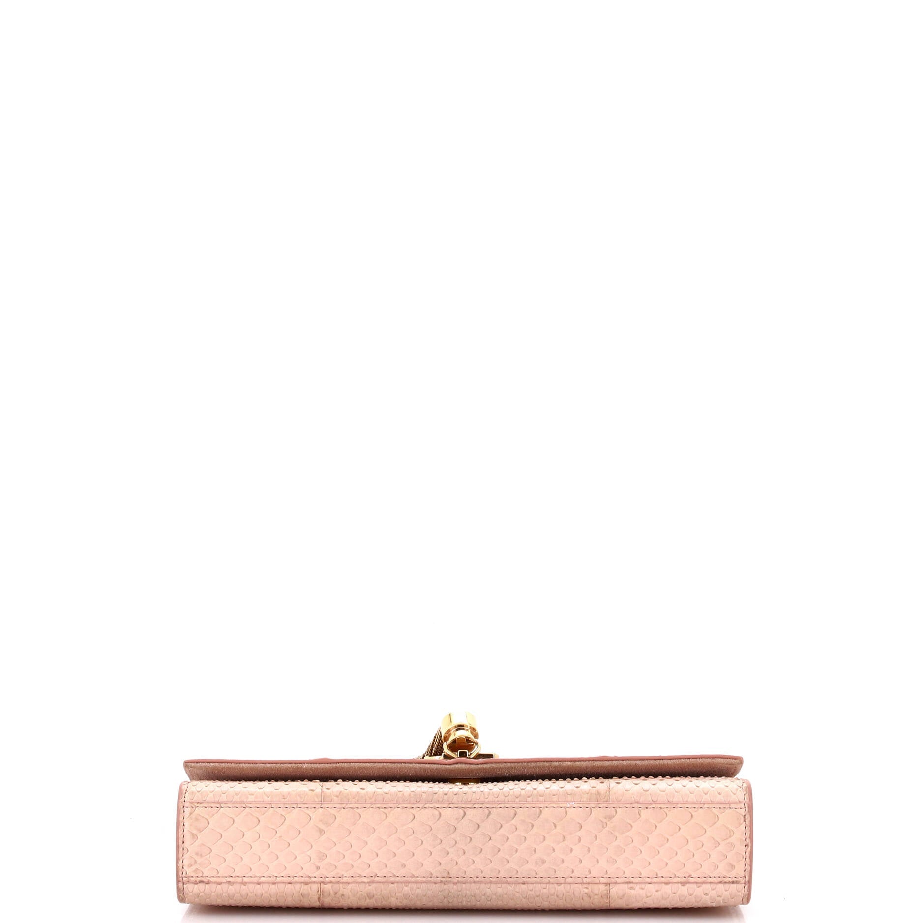 Classic Monogram Tassel Crossbody Bag Python Medium