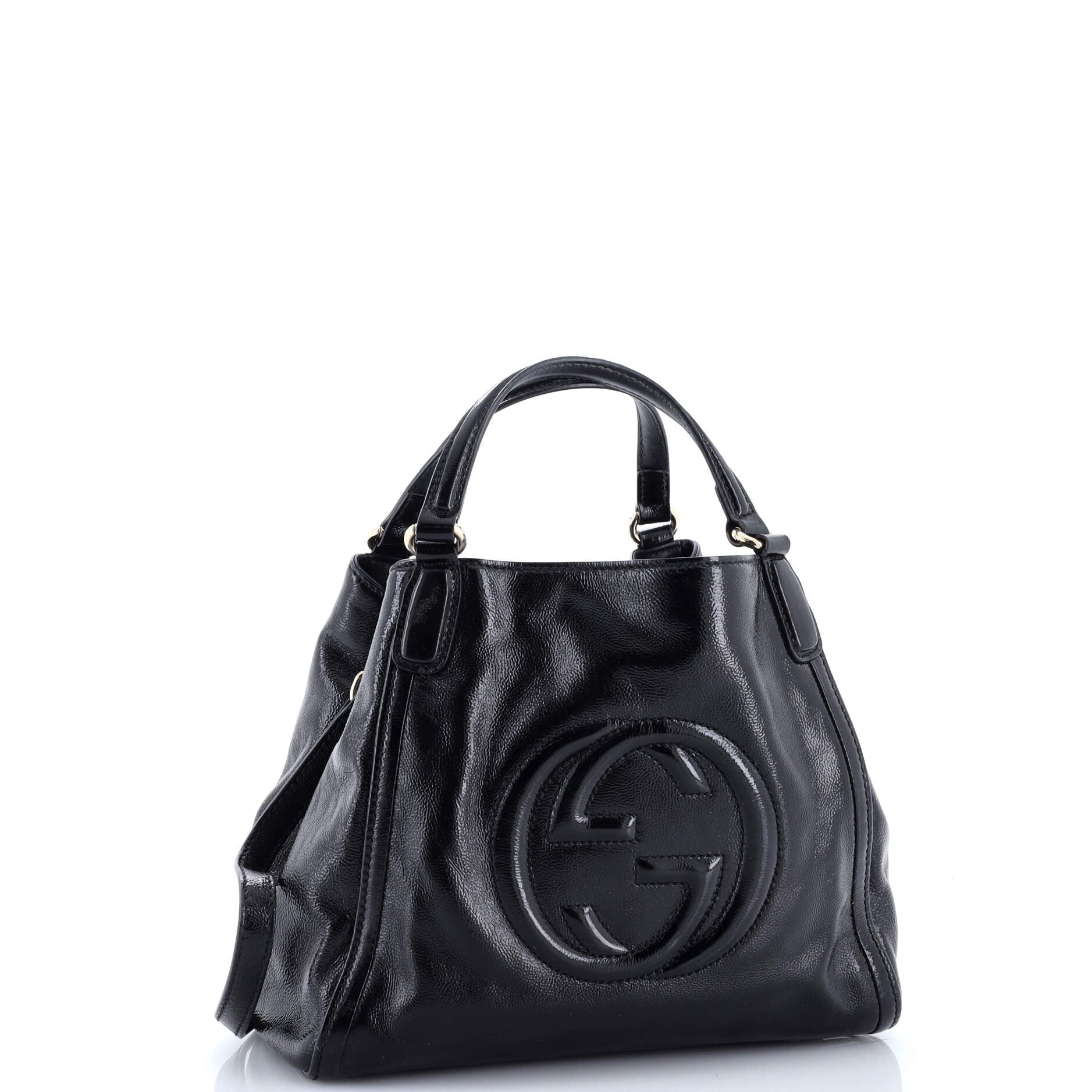 Soho Convertible Shoulder Bag Patent Small