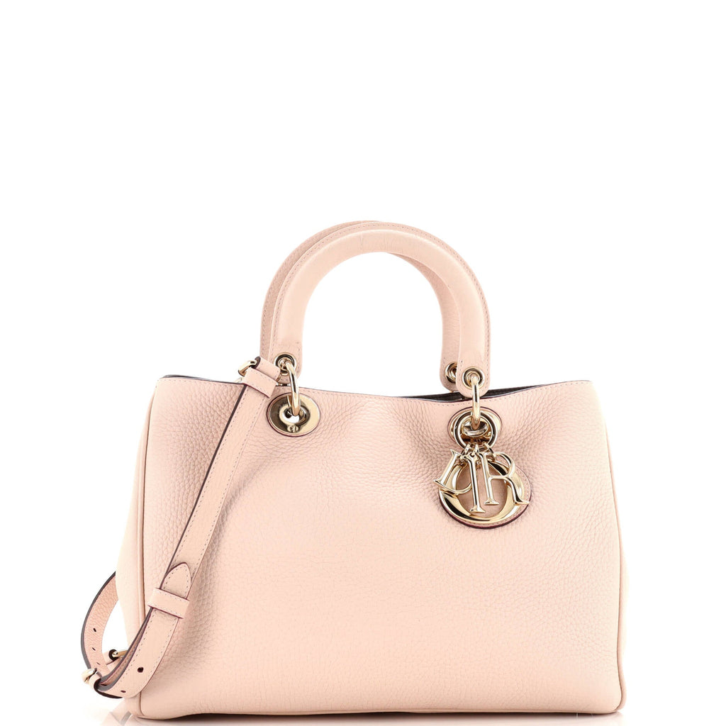 Diorissimo Tote Pebbled Leather Medium