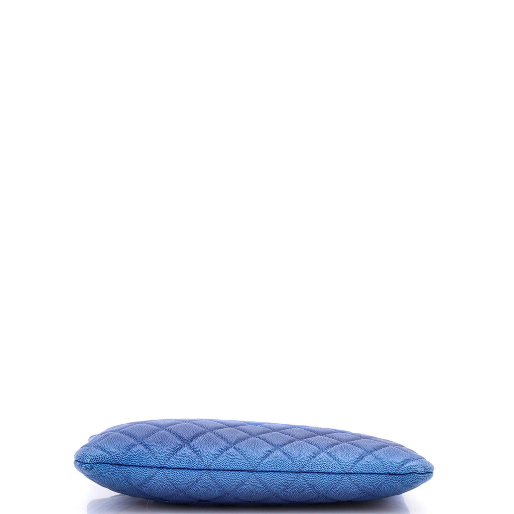 O Case Clutch Quilted Ombre Caviar Medium
