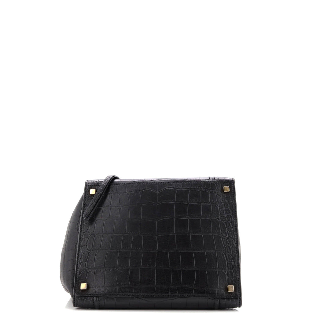 Phantom Bag Crocodile Embossed Leather Medium