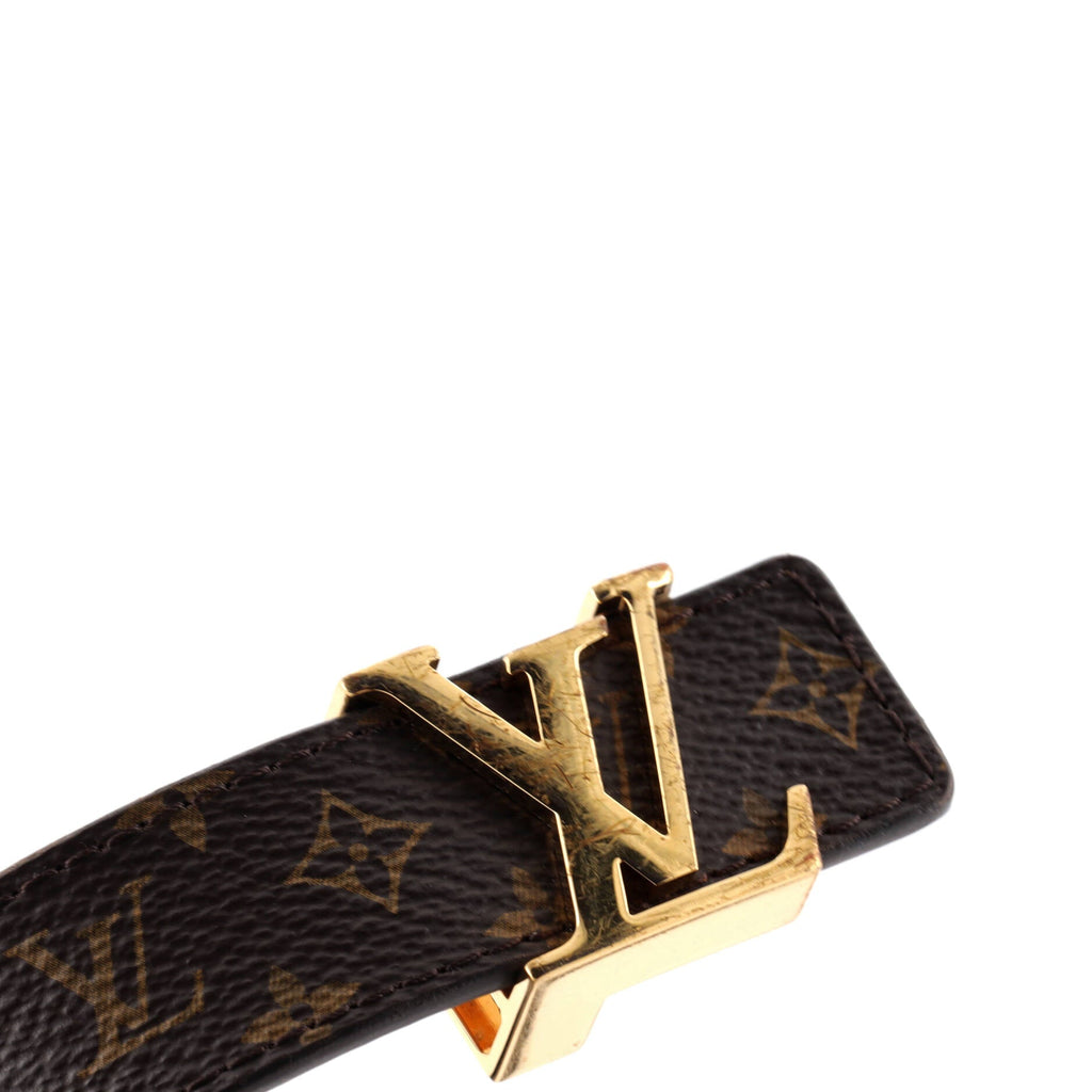 LV Iconic Reversible Belt Monogram Canvas and Leather Thin 75