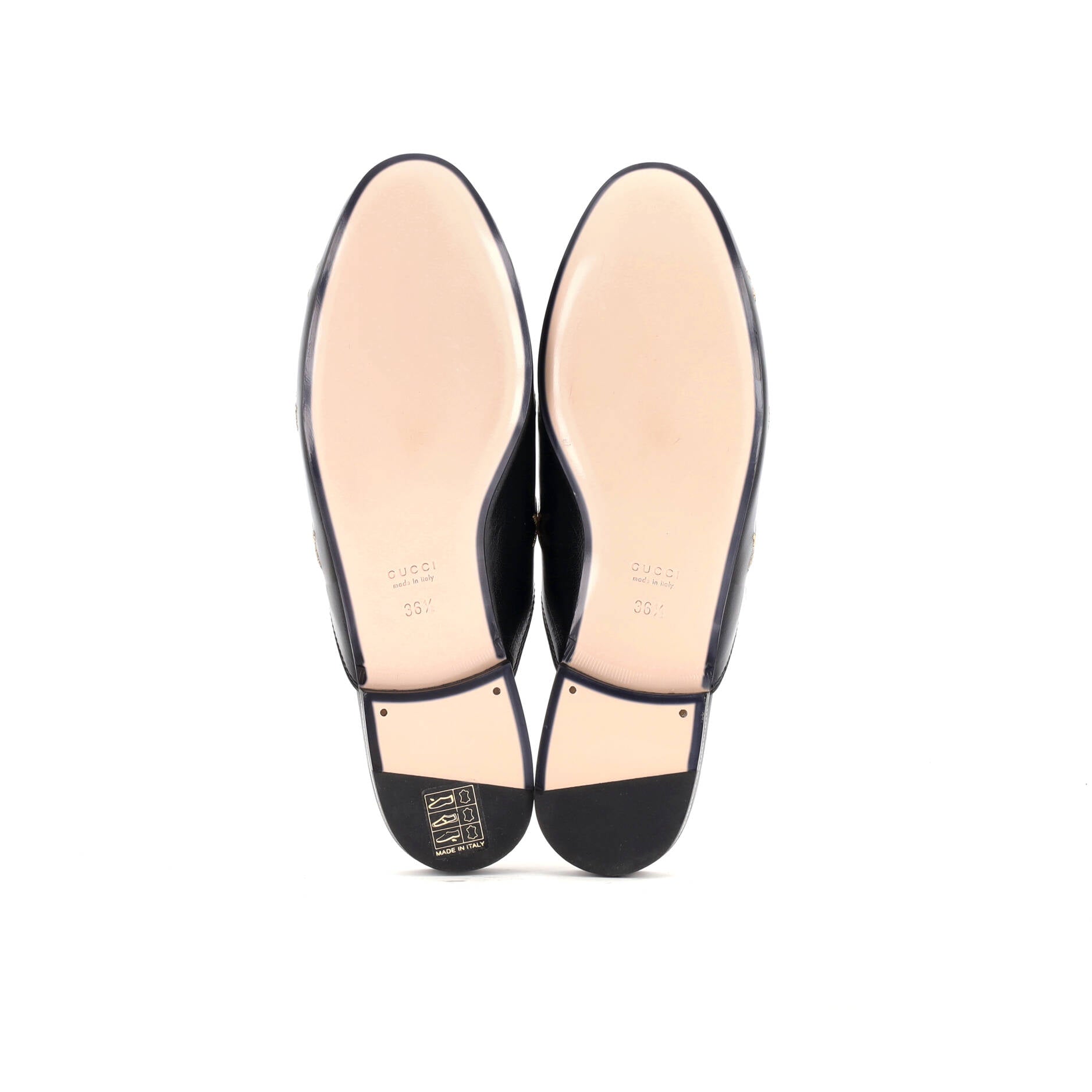 Women's Princetown Mules Embroidered Leather
