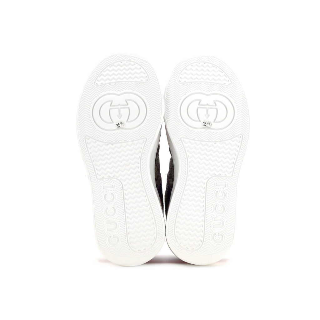 Women's Dali Platform Sneakers GG Canvas with Leather