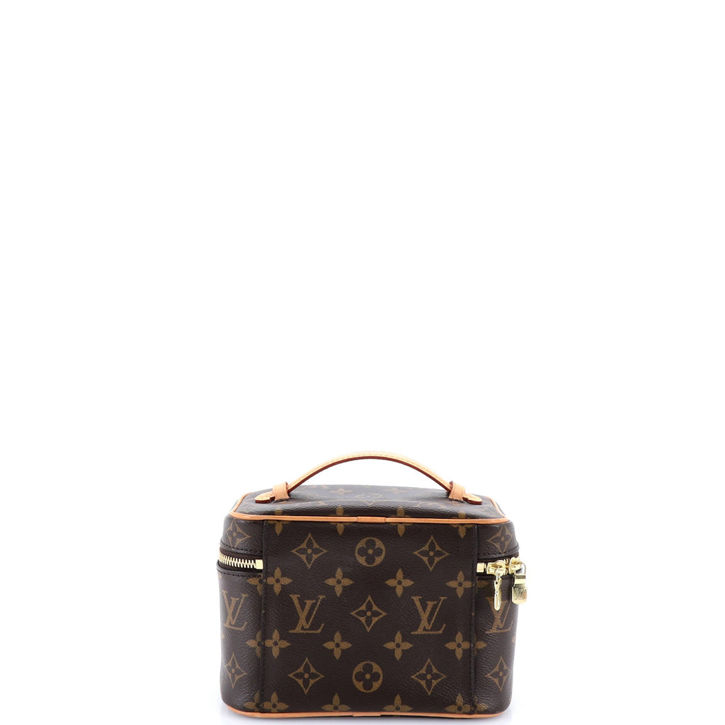 Nice Vanity Case Monogram Canvas Mini