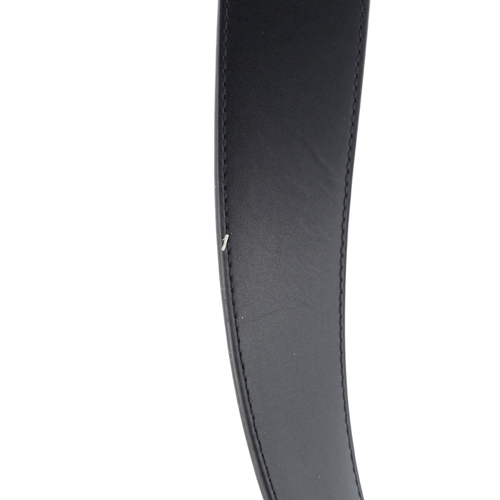 LV Initiales Reversible Belt Damier Graphite and Leather Wide