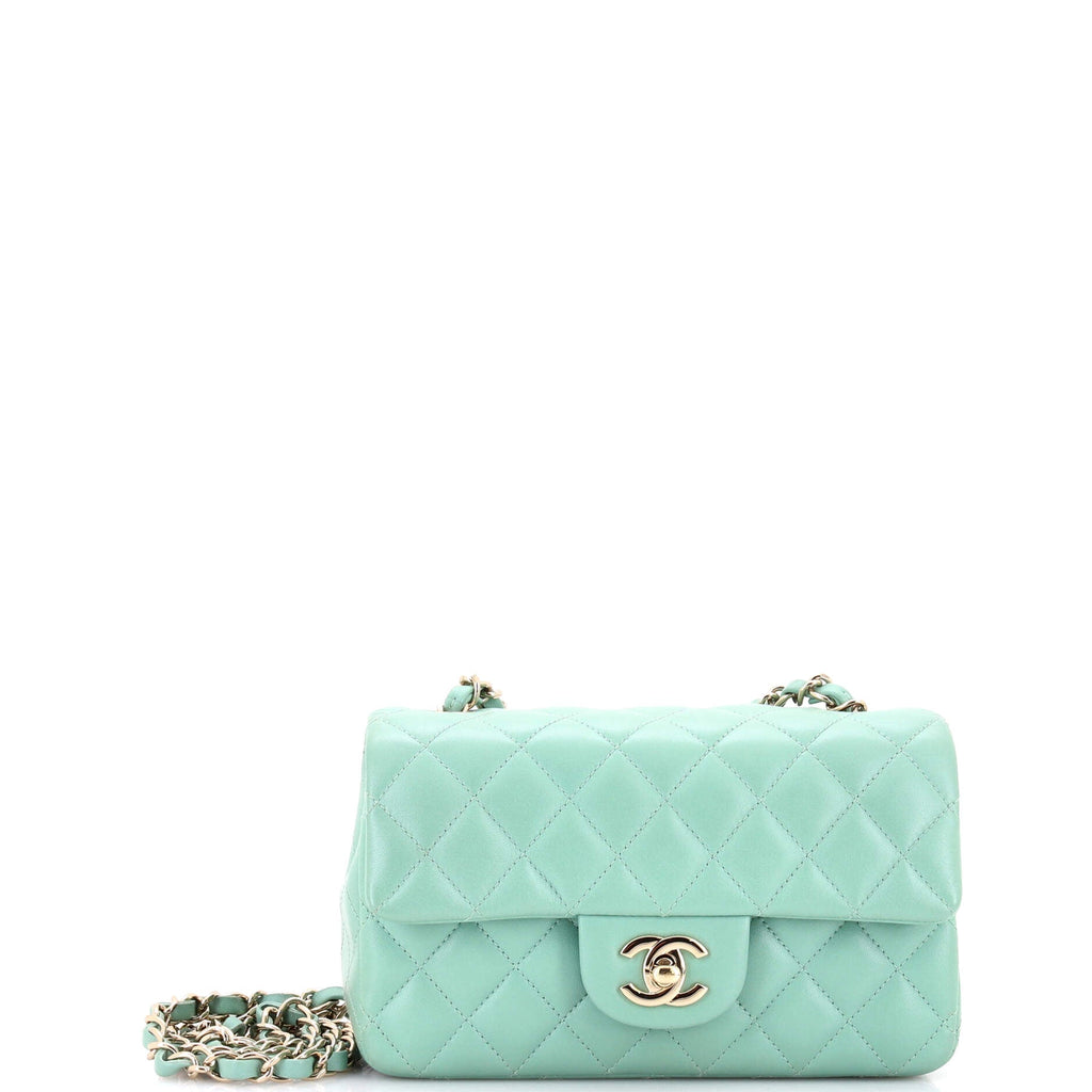 Classic Single Flap Bag Quilted Lambskin Mini