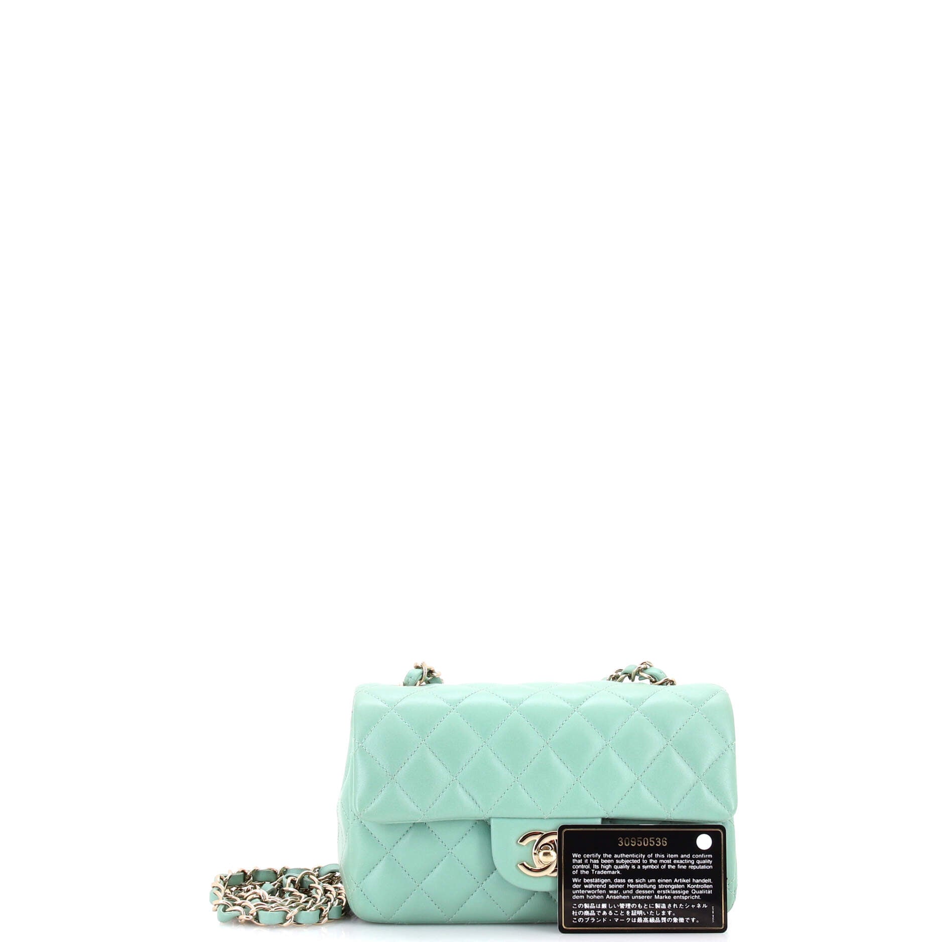 Classic Single Flap Bag Quilted Lambskin Mini