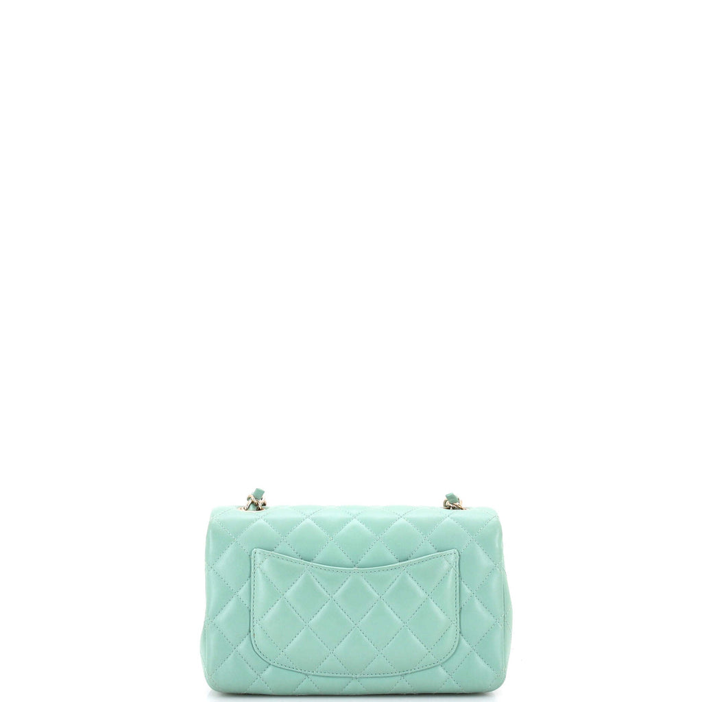 Classic Single Flap Bag Quilted Lambskin Mini