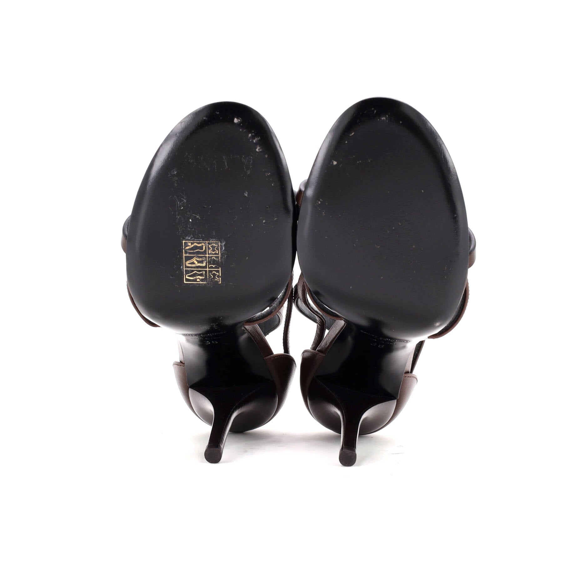 Women's Cassandra Heeled Sandals Leather 100