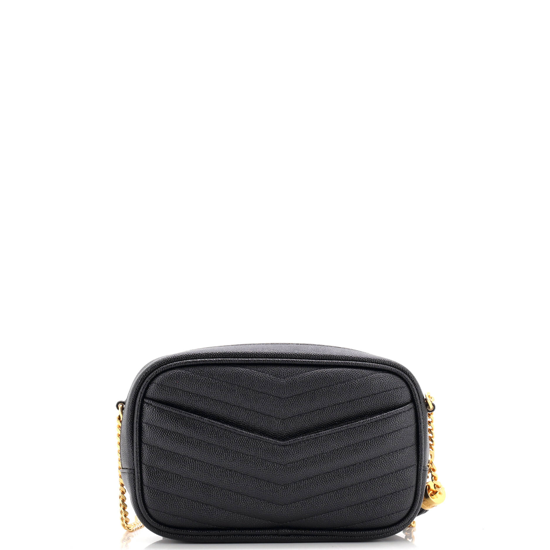 Lou Camera Bag Matelasse Chevron Leather Mini