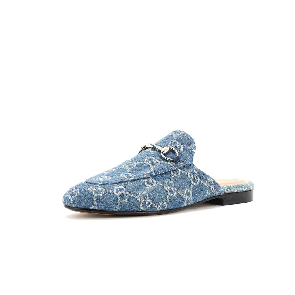 Women's Princetown Mules GG Denim