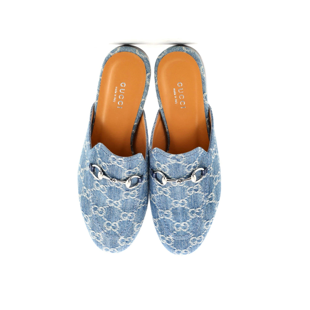 Women's Princetown Mules GG Denim