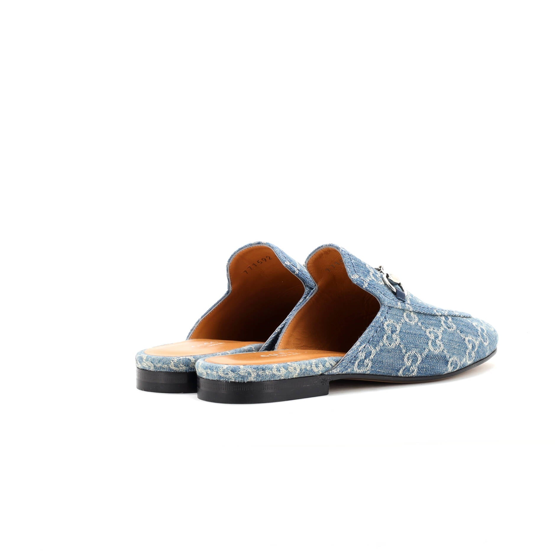 Women's Princetown Mules GG Denim