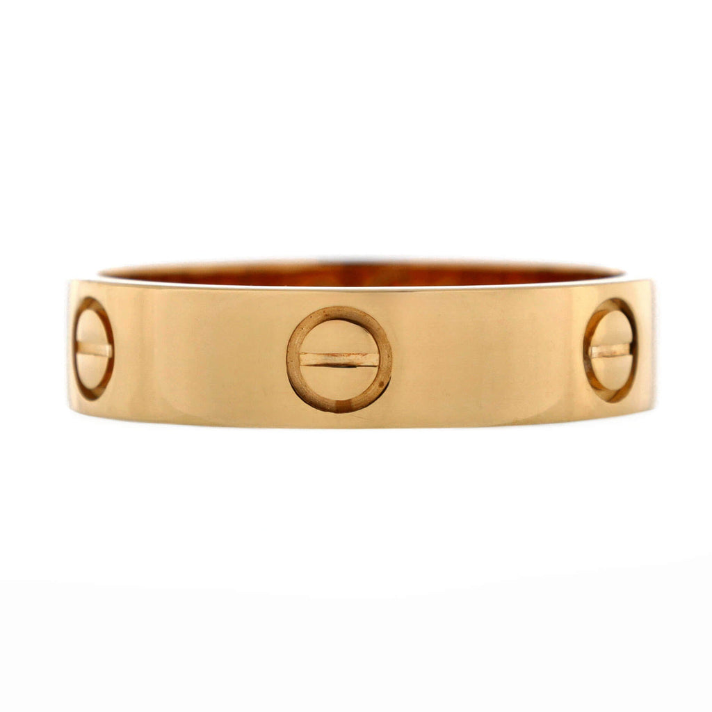 Love Band Ring 18K Yellow Gold