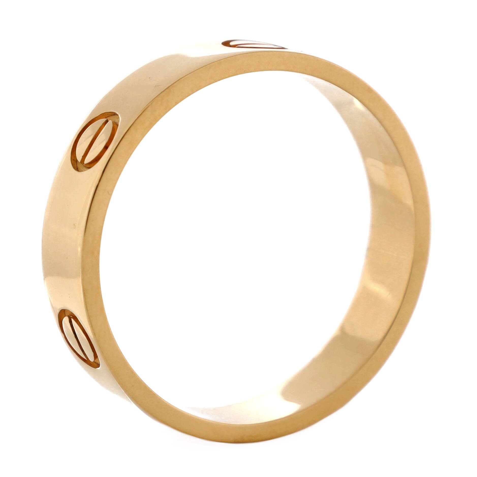 Love Band Ring 18K Yellow Gold