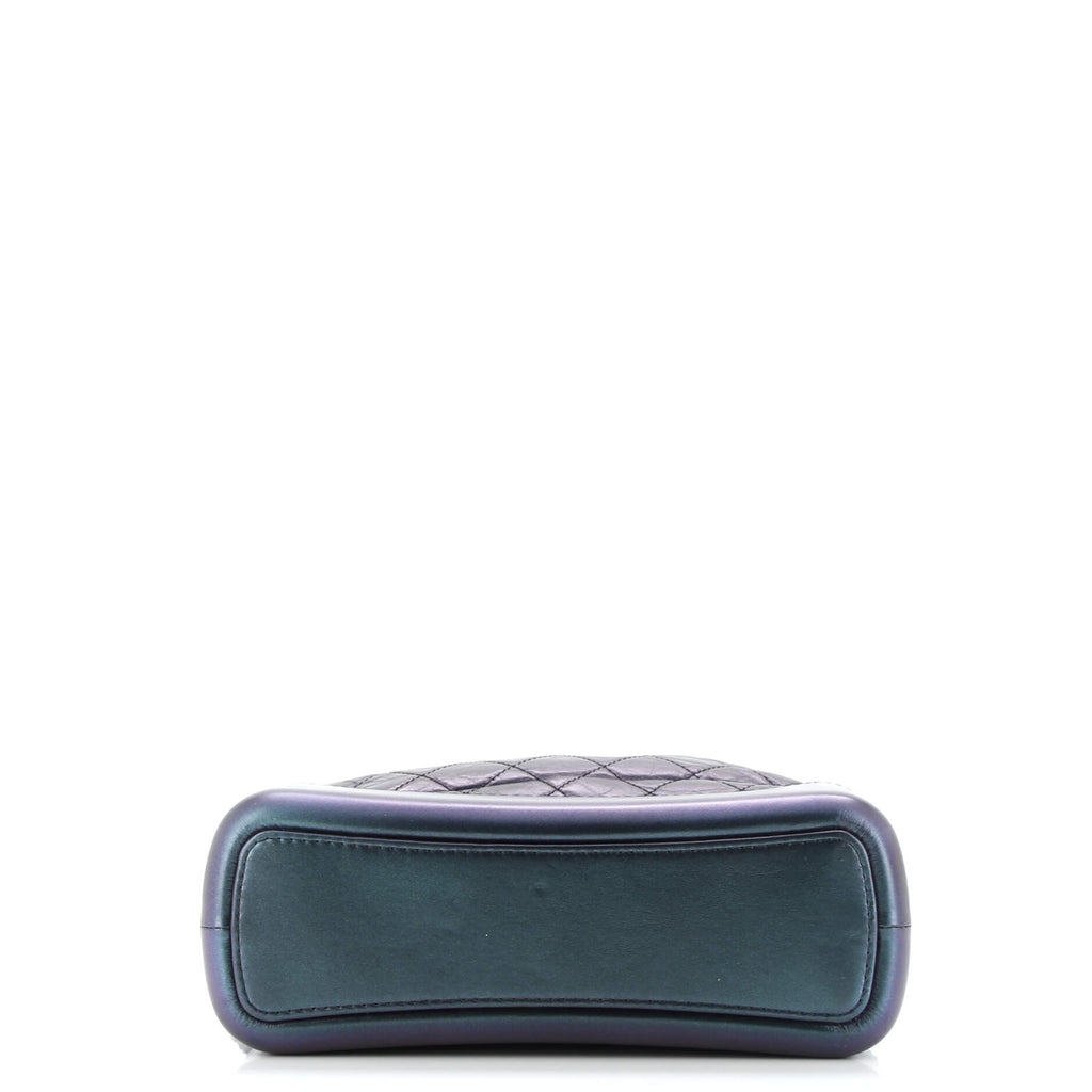 Gabrielle Hobo Quilted Iridescent Lambskin Medium