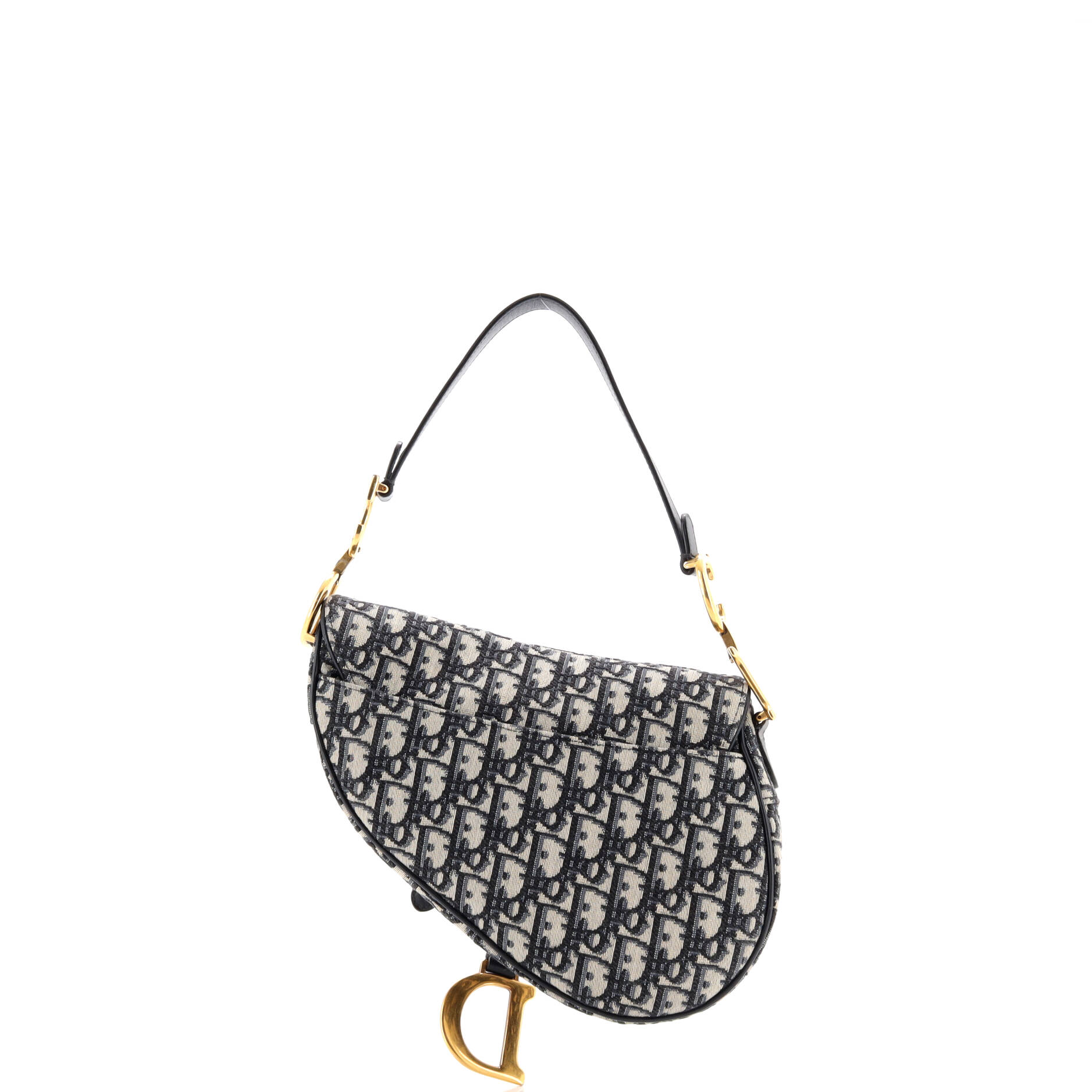 Saddle Handbag Oblique Canvas Medium