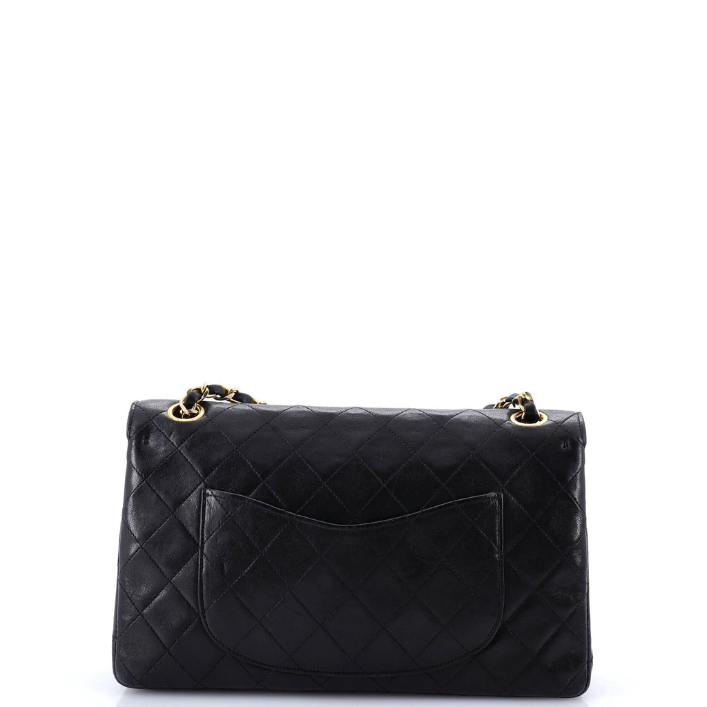 Vintage Classic Double Flap Bag Quilted Lambskin Medium