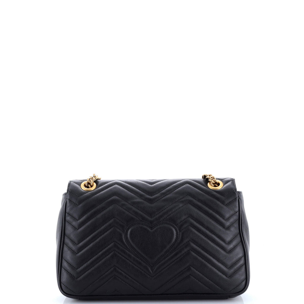 GG Marmont Flap Bag Matelasse Leather Medium