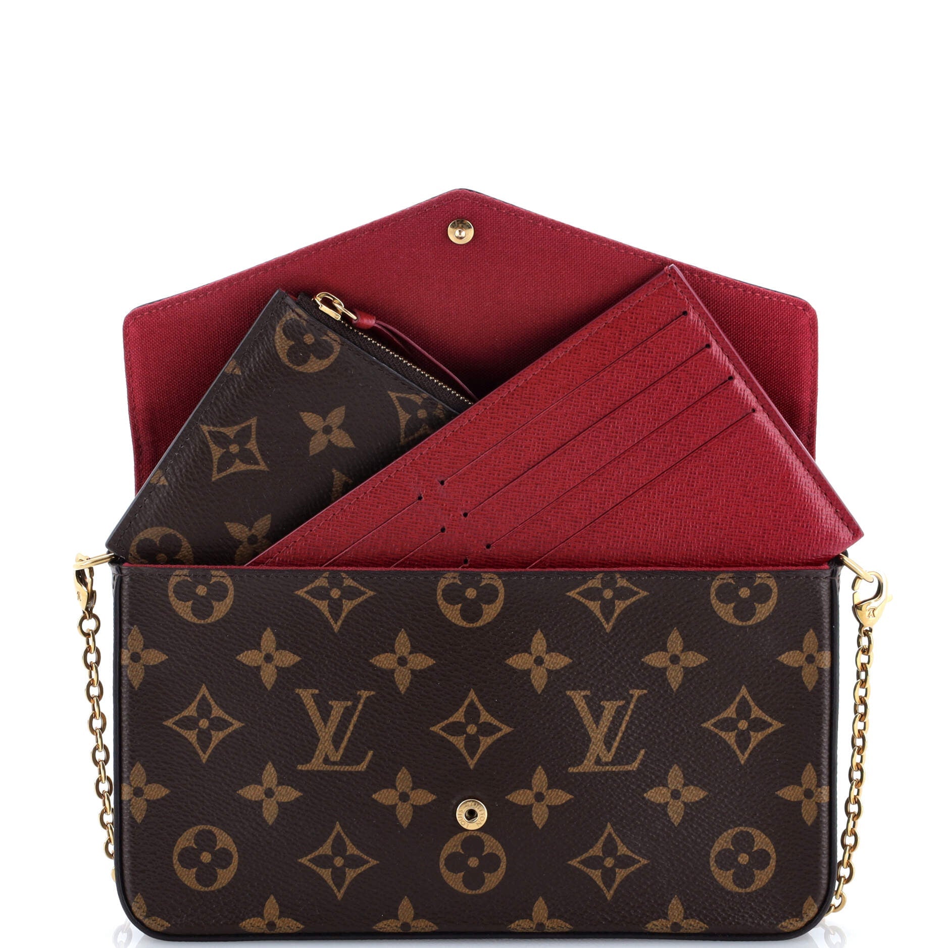 Felicie Pochette Monogram Canvas