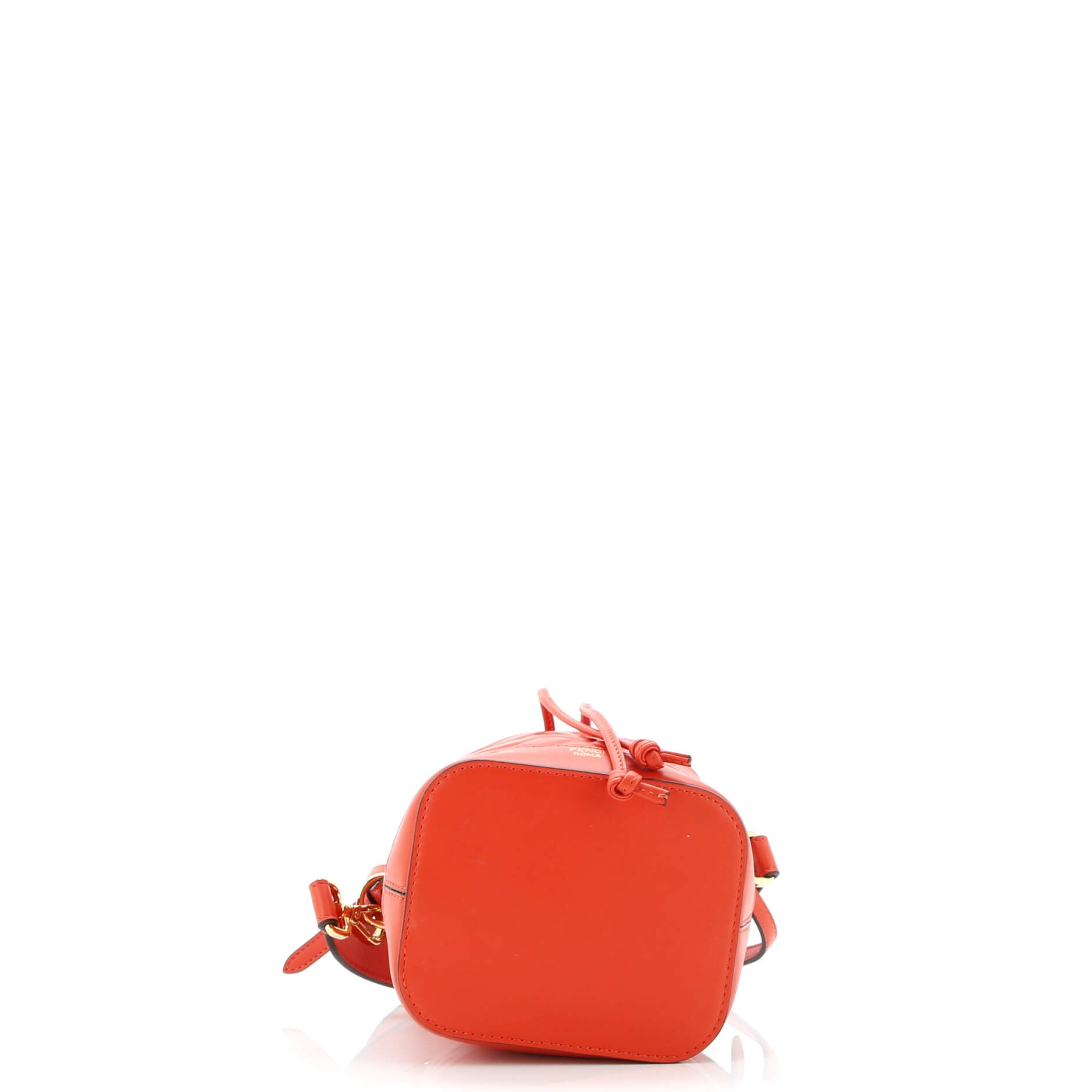 Mon Tresor Bucket Bag Zucca Embossed Leather Mini