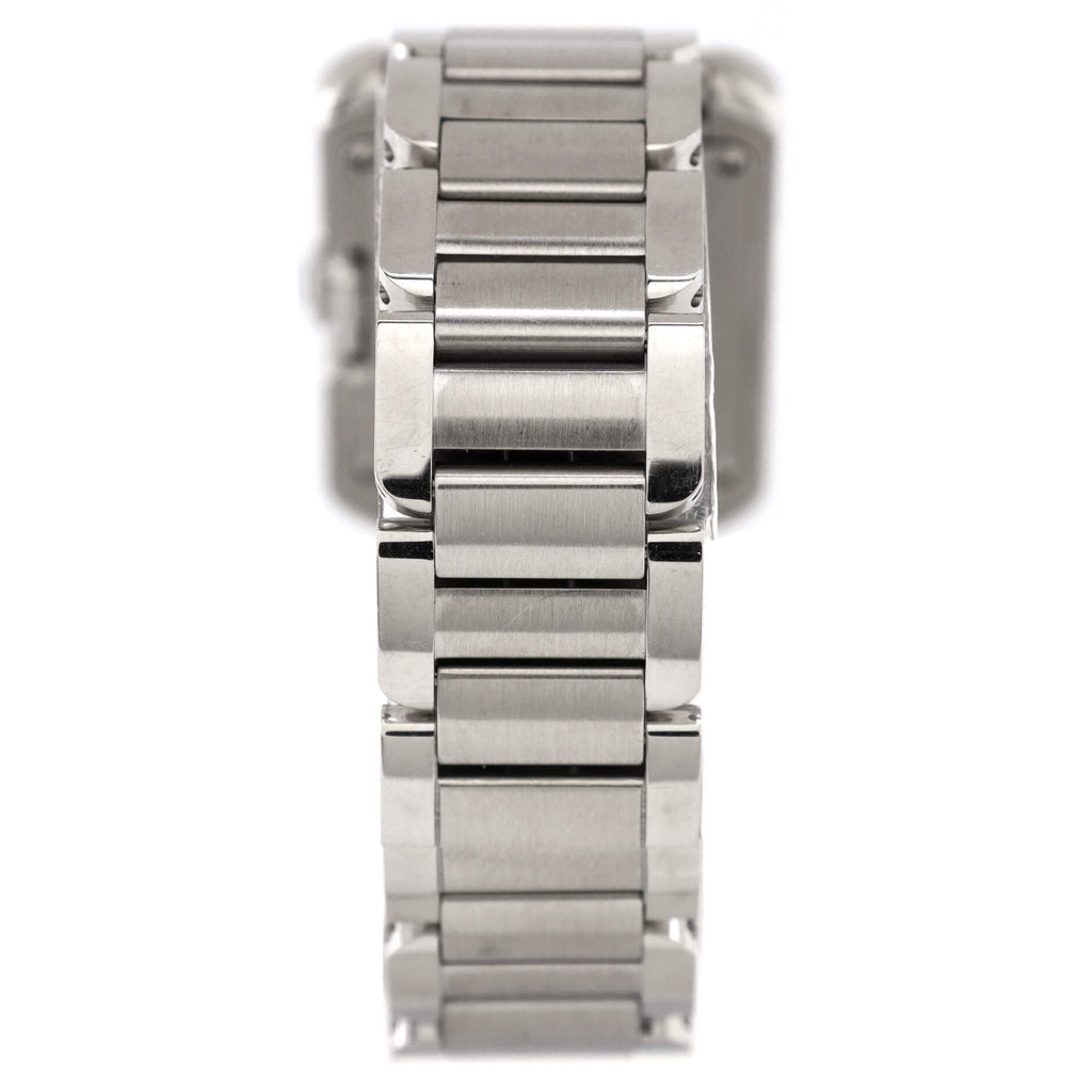 Tank Anglaise Quartz Watch Stainless Steel 23