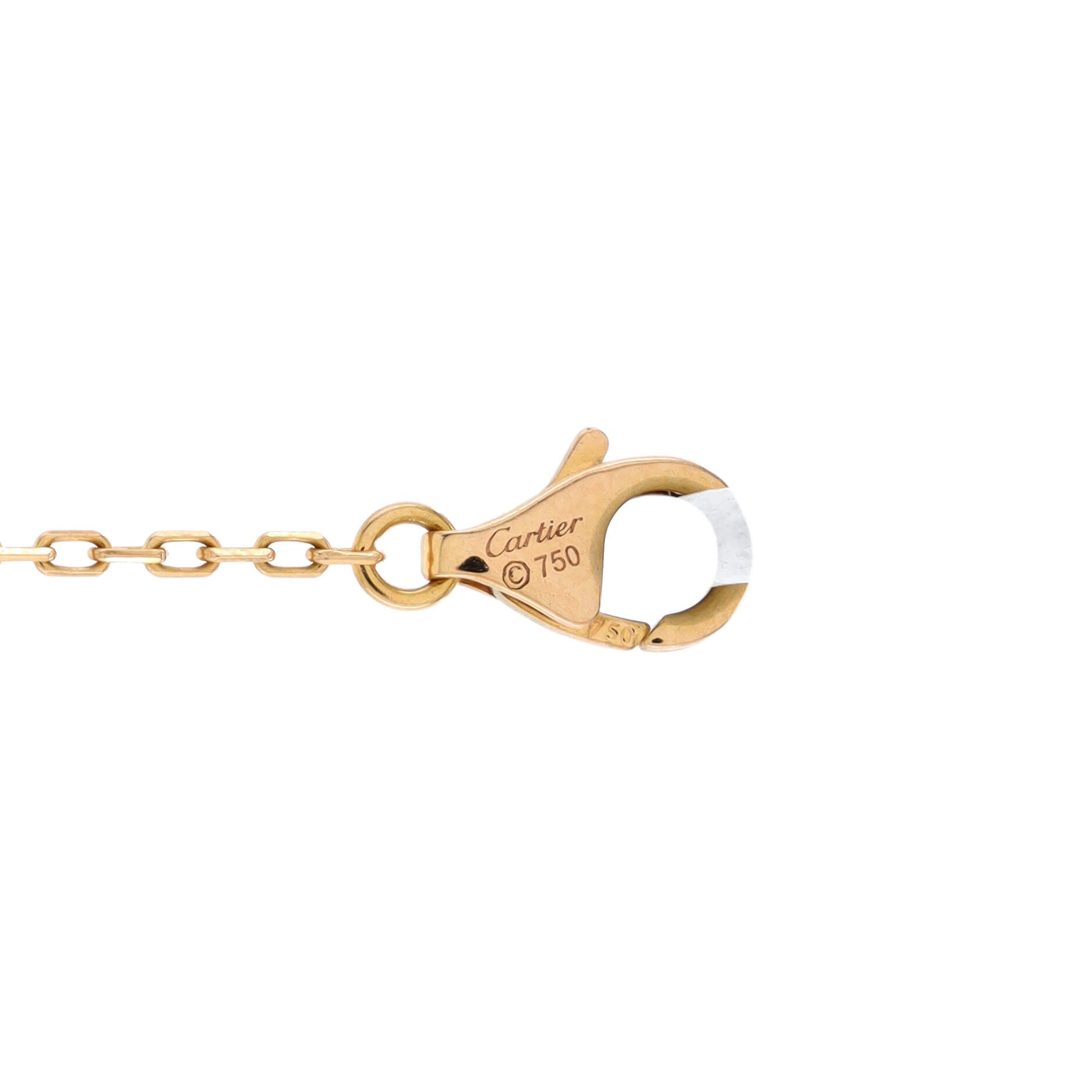 Cartier D'Amour Pendant Necklace 18K Rose Gold with Diamond Small