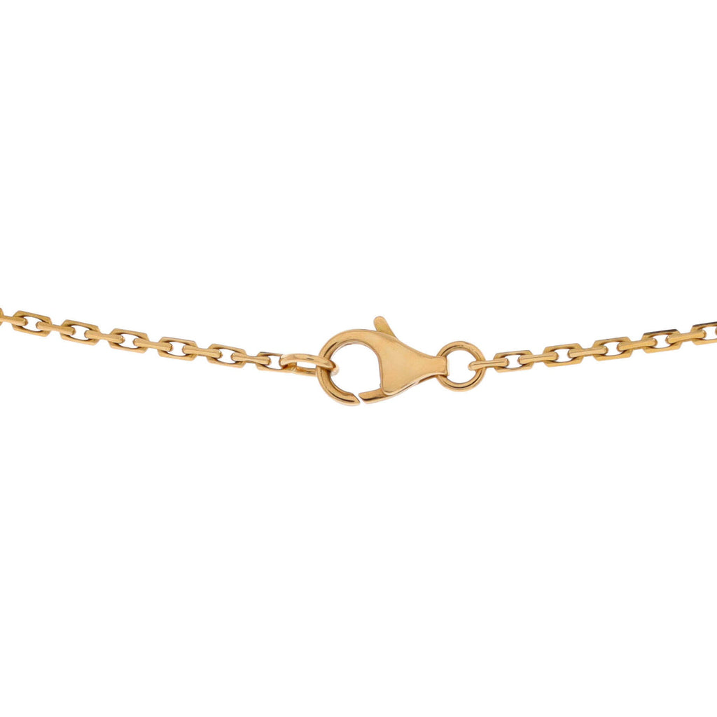 Love Interlocking Necklace 18K Yellow Gold