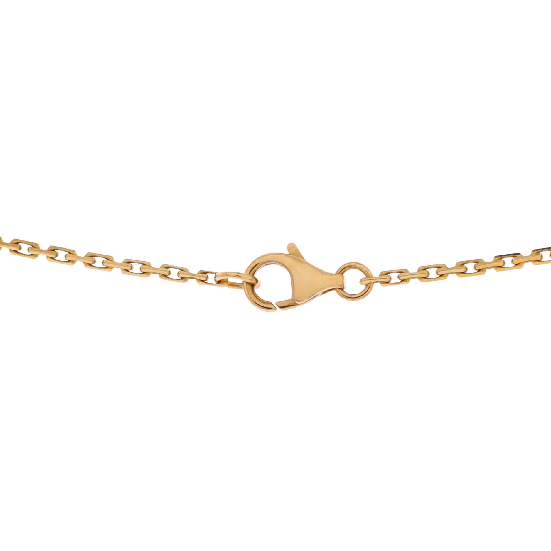 Love Interlocking Necklace 18K Yellow Gold