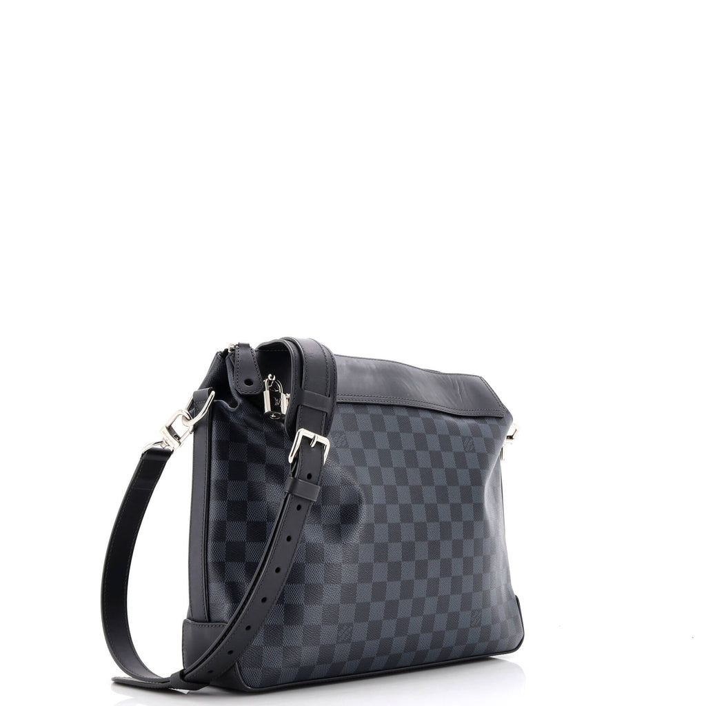 Greenwich Messenger Bag Damier Cobalt