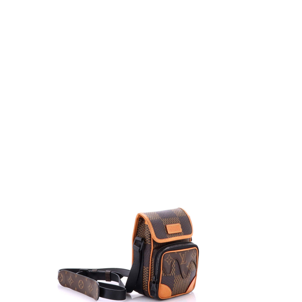 Nigo Amazone Messenger Bag Limited Edition Giant Damier and Monogram Canvas Nano