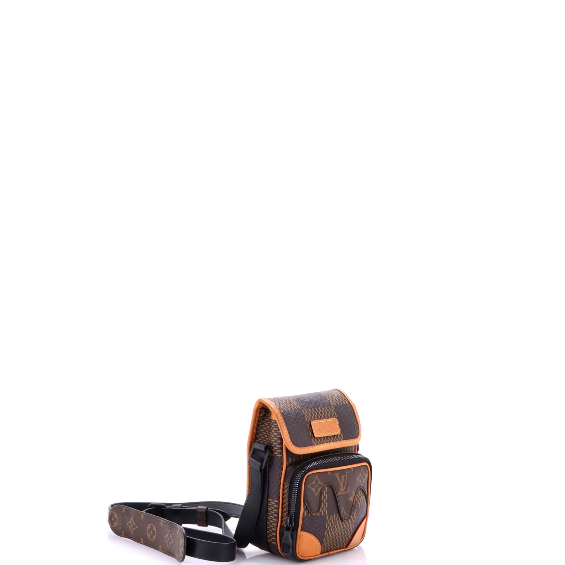 Nigo Amazone Messenger Bag Limited Edition Giant Damier and Monogram Canvas Nano