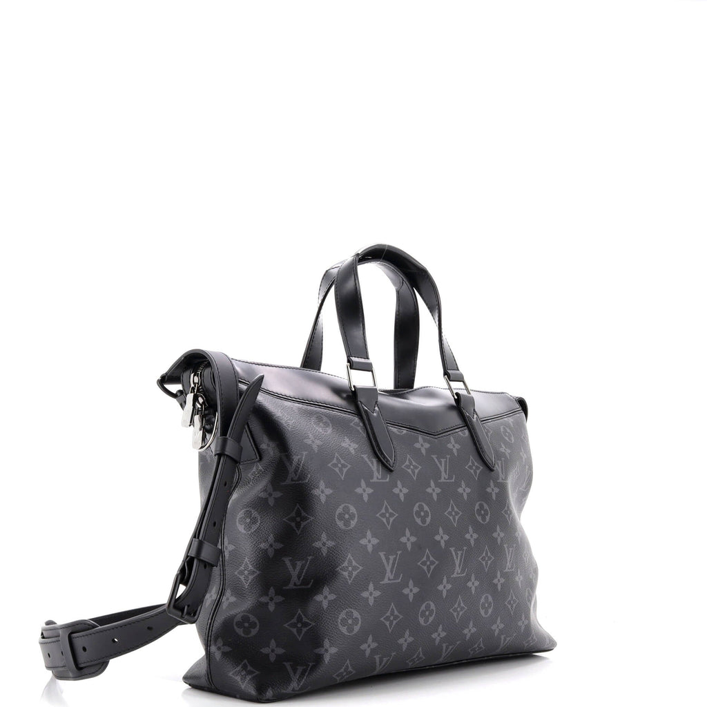 Explorer Briefcase Monogram Eclipse Canvas