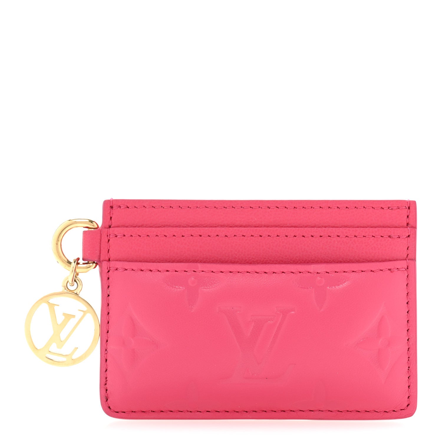 Lambskin Embossed Monogram Coussin  Holder Bougainvillier