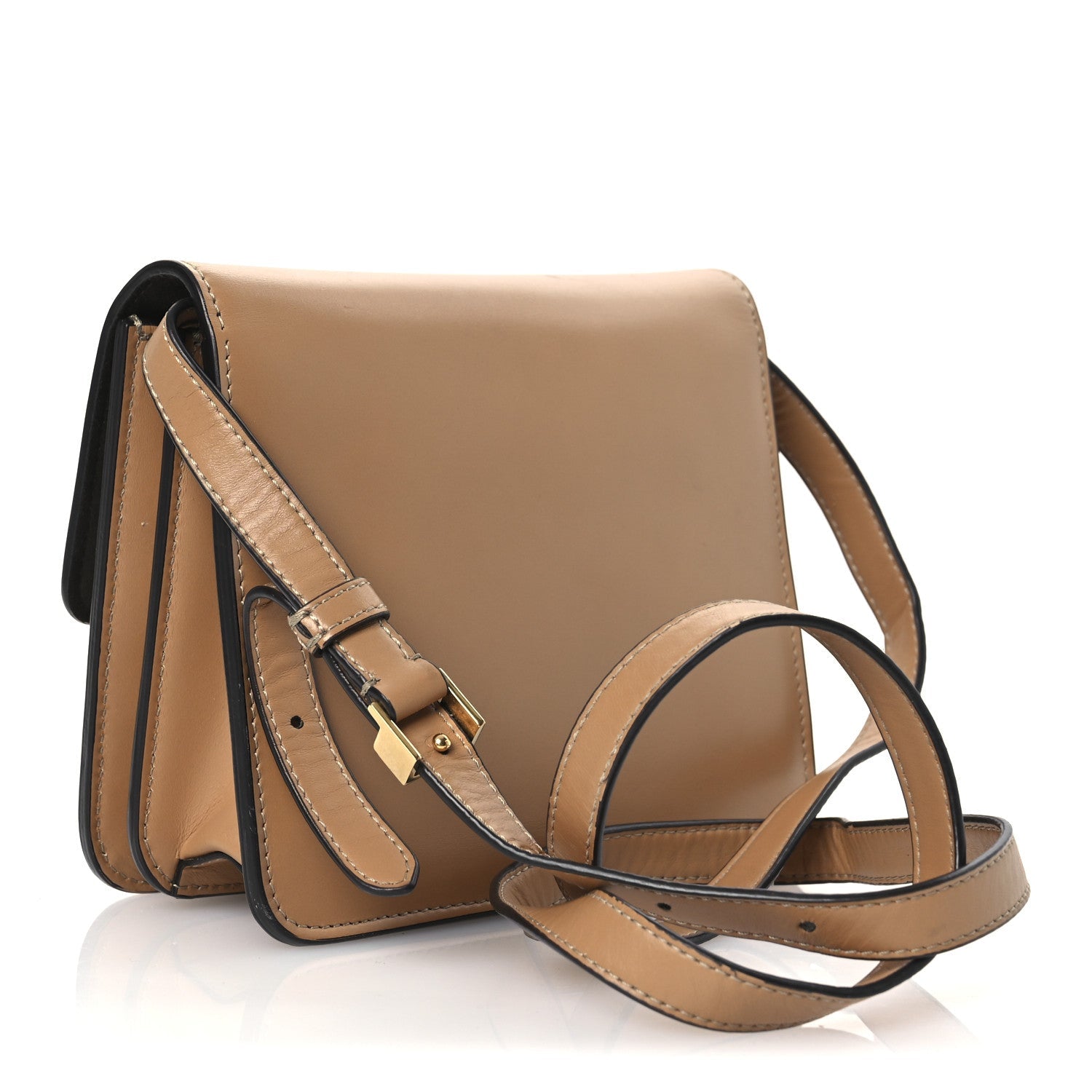 Vitello King Karligraphy Crossbody Bag Cuoio